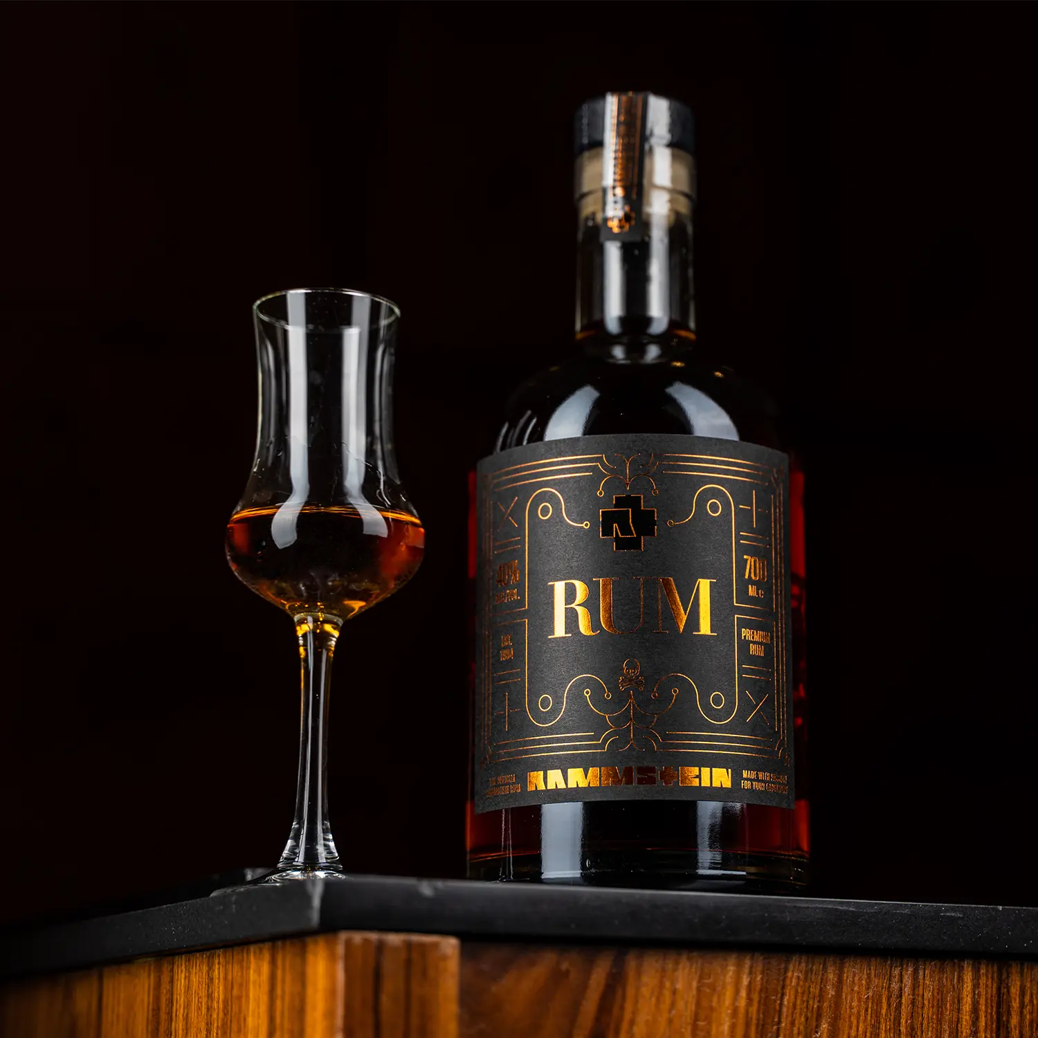 Rammstein Rum With Glass