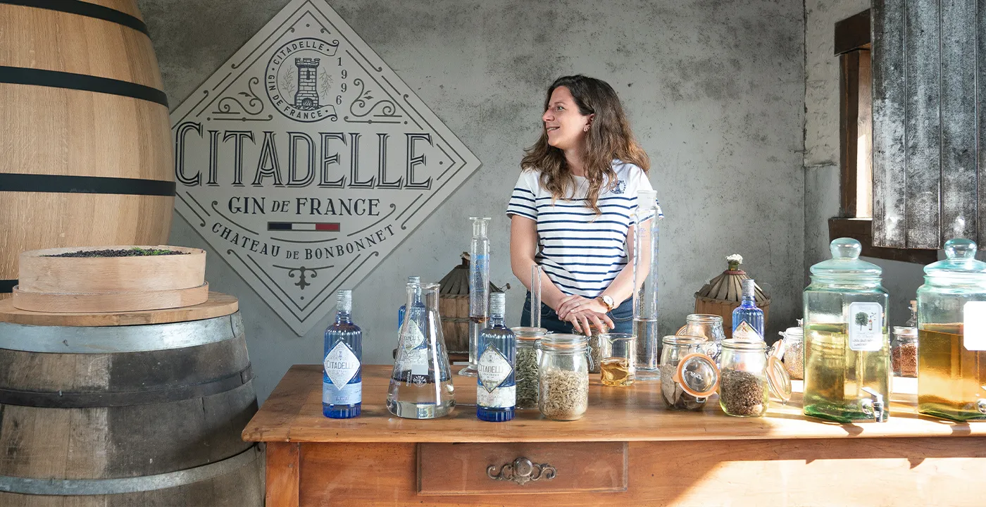 citadelle gin botanicals fanny lab